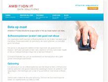 Tablet Screenshot of ambitionit.nl